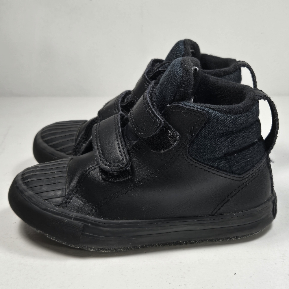 Converse All Star Toddler Berkshire Black High-Top Sneaker Boots 9